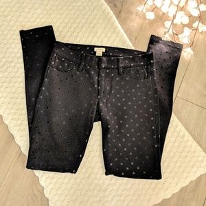 J. Crew | Velvet Dot Gigi Ponte Pant ✨